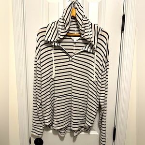 Market & Spruce (Stitch Fix) Kallon Brushed Knit Hoodie - Large